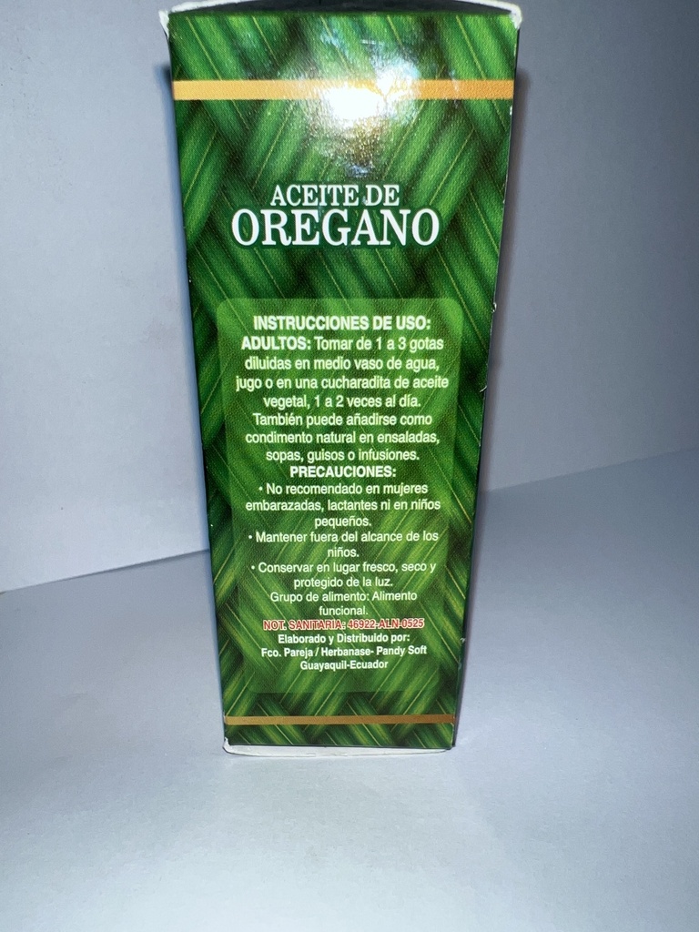 ACEITE DE OREGANO 30ML HERBANASEg