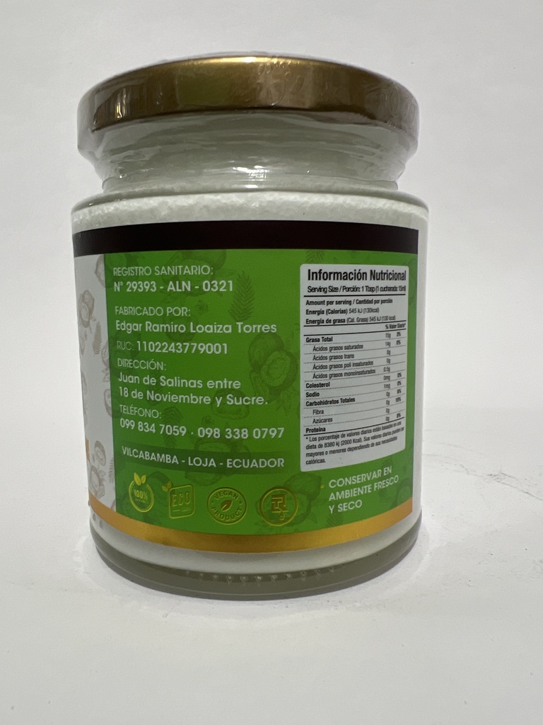 ACEITE DE COCO 250ML COCONAFF