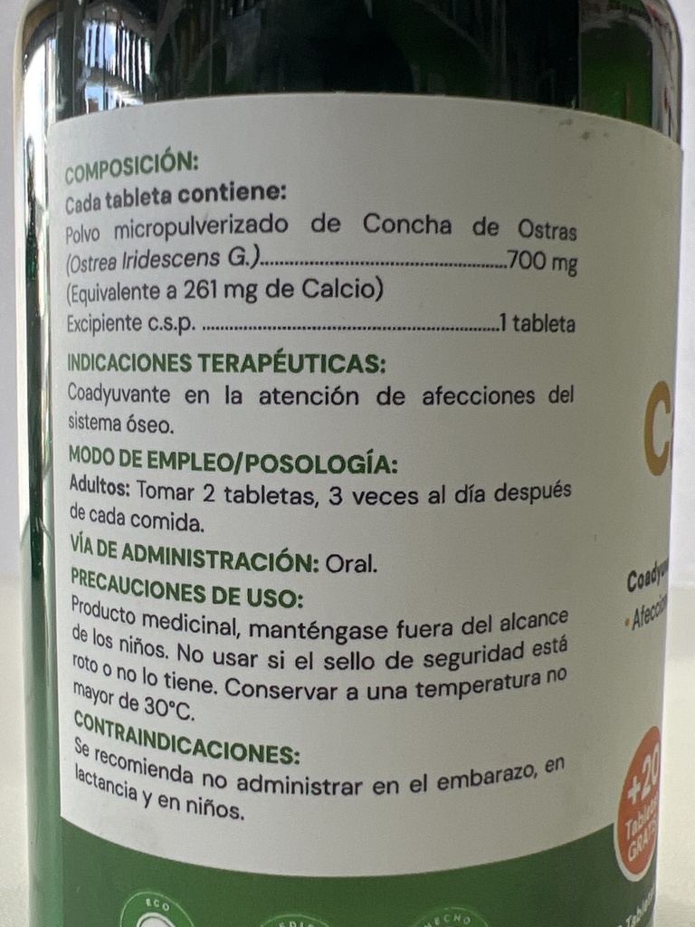 CALCIMAC 700 MG TABLETAS X 120 LABMAC