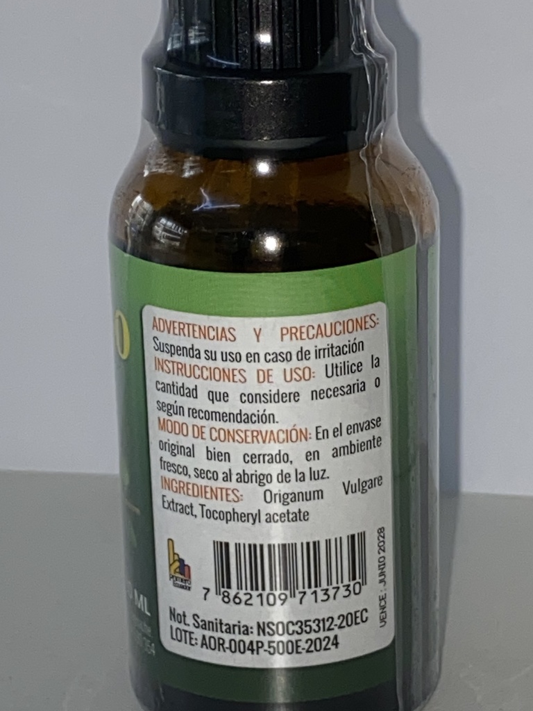 ACEITE DE OREGANO 30ML