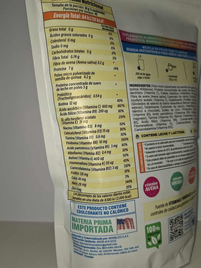 MULTIVITAKIDS 1 LIBRA CHOCOLATE