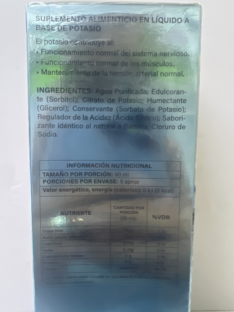 CITRATO DE POTASIO JARABE 500ML NATURAL FACTOR