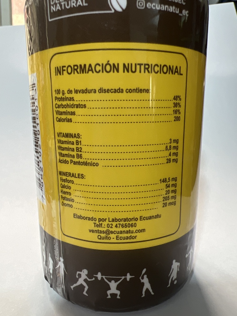 LEVADURA DE CERVEZA 100CAP ECUANATU