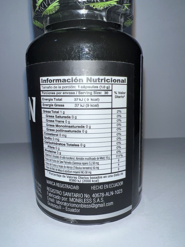 PATRON POTENCIADOR X 30 MONVERD