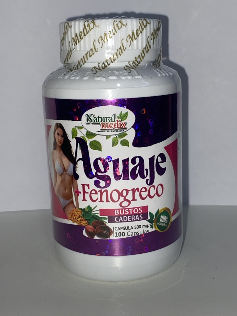 AGUAJE + FENOGRECO MEDICINA NATURAL