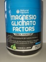 GLICINATO DE MAGNESIO POLVO 350GR NATURAL FACTOR 