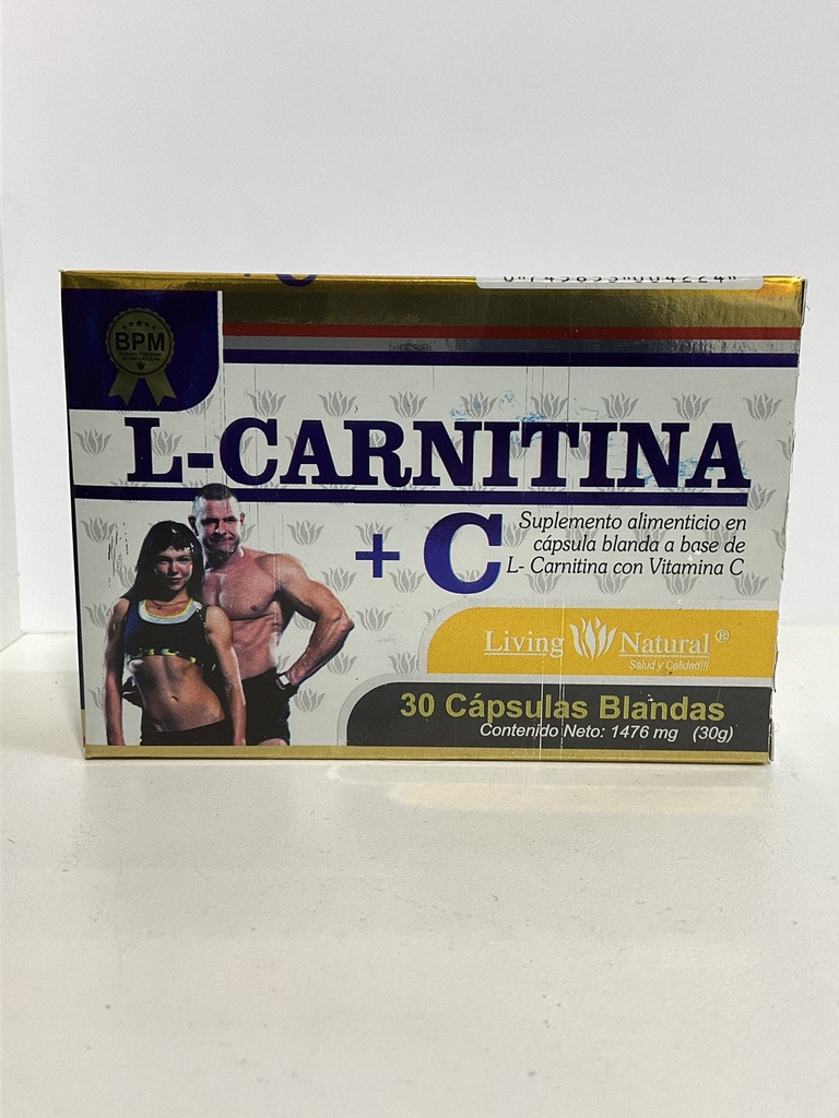 L-CARNITINA + C BLISTER X 30 CAPSULAS LIVING NATURAL
