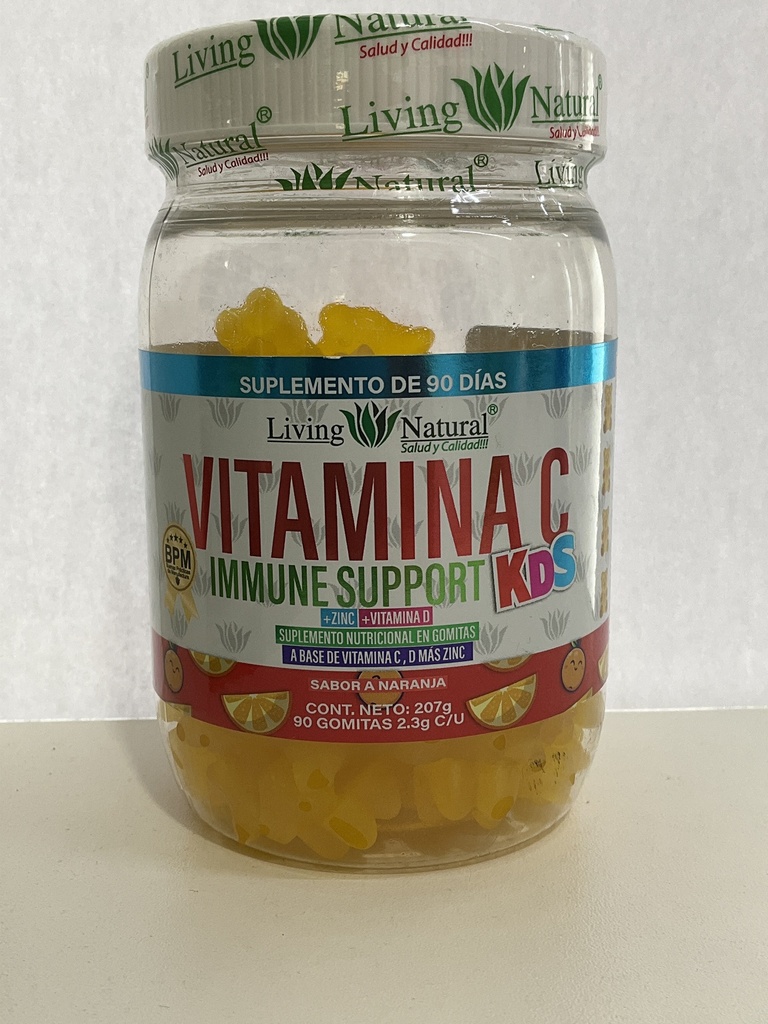 VITAMINA C KIDS 90 GOMITAS LIVING NATURAL