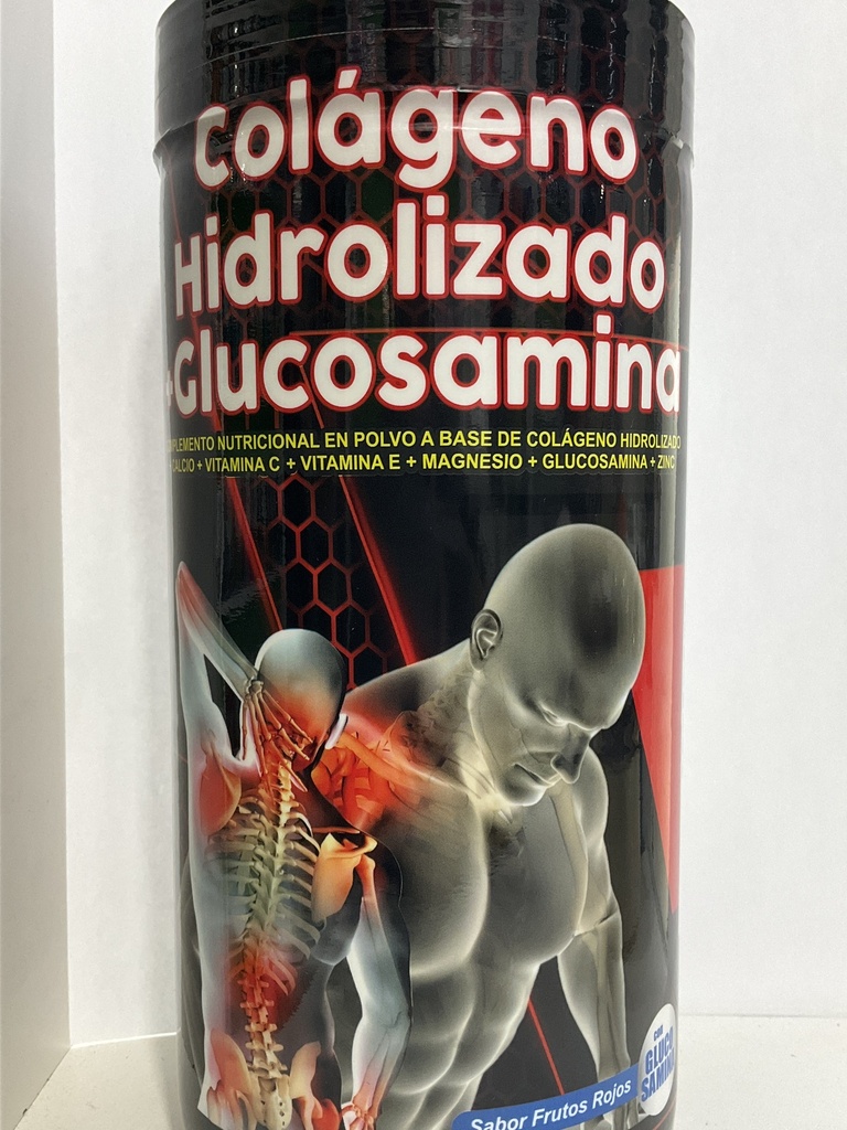 COLAGENO HIDROLIZADO + GLUCOSAMINA ROJO 900GR MONVERD