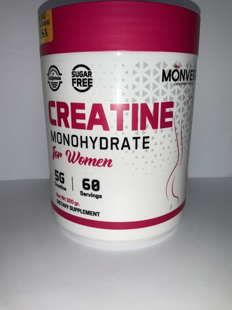 CREATINA MONOHIDRATADA FEM 300GR MONVERD