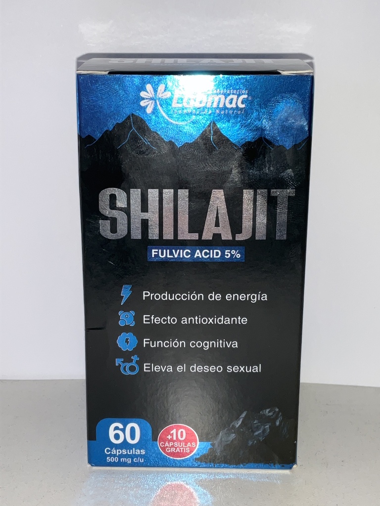 SHILAJIT 500GR 60 CÁPSULAS LABMAC