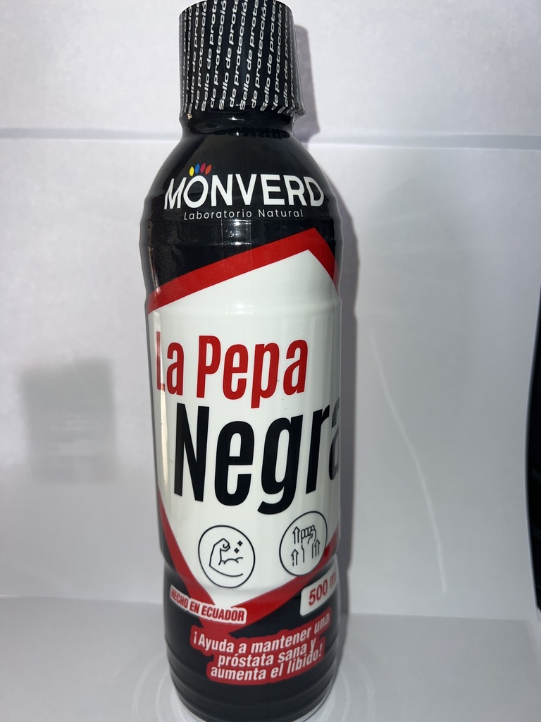 PEPA NEGRA 550 ML POTENCIADOR JARABE MONVERD