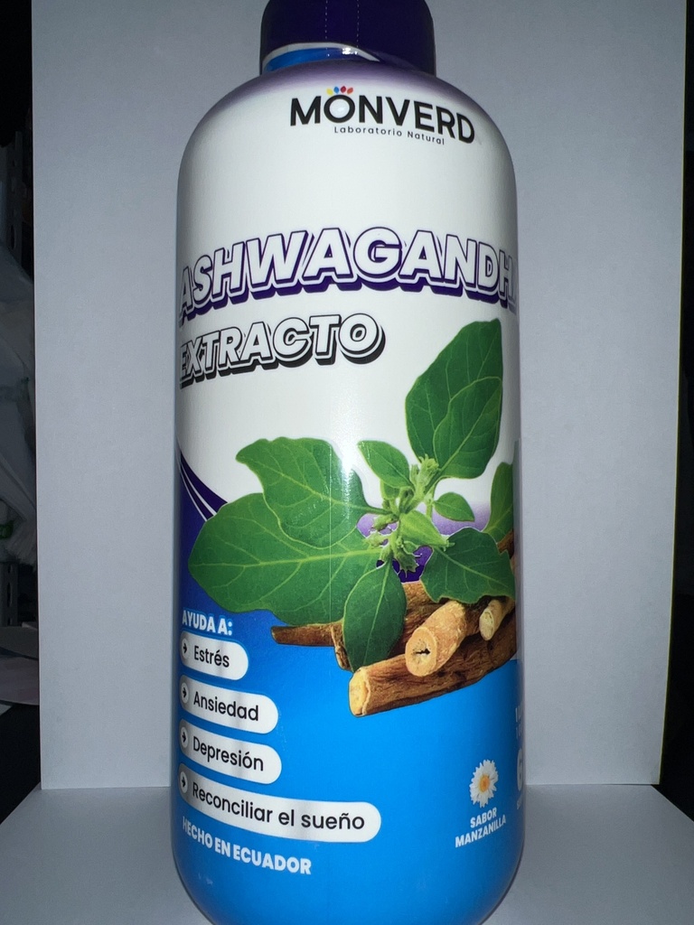 ASHWAGANDHA EXTRACTO 1 LITRO MONVERD