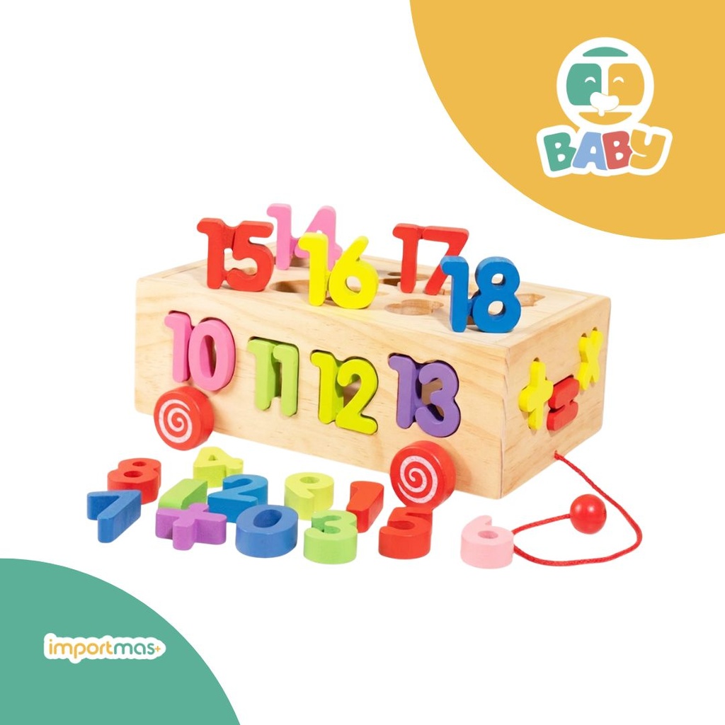COCHESITO DE NUMEROS BABY
