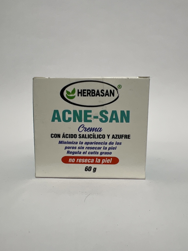 ACNE-SAN CREMA PARA ACNE 60G HERBANASE