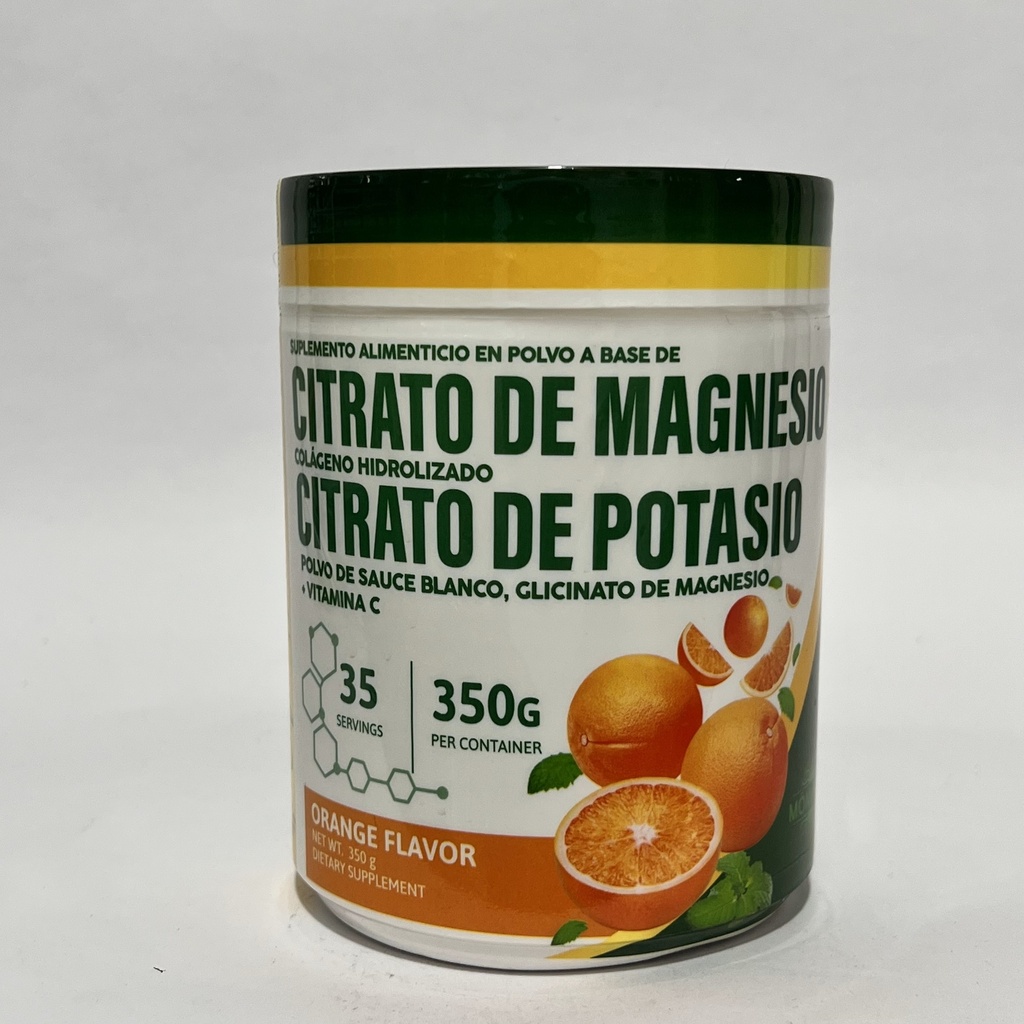 CITRATO DE MAGNESIO MAS POTACIO 300GR MONVERD