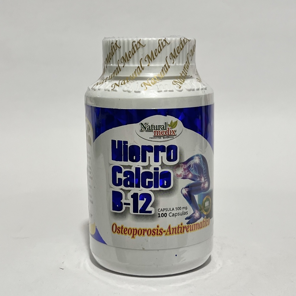HIERRO, CALCIO Y B12 MEDICINA NATURAL
