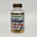 OMEGA 3-6-9 x 60 cap HERBALMAX