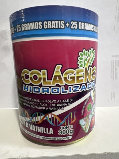 COLAGENO HIDROLIZADO ROSADO 300Gr MONVERD