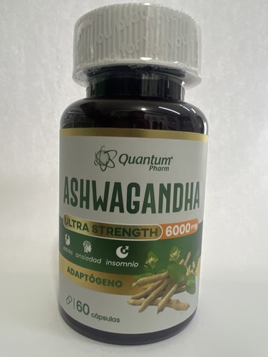 ASHWAGANDHA 6000MG 60 CAPSULAS QUANTUM 
