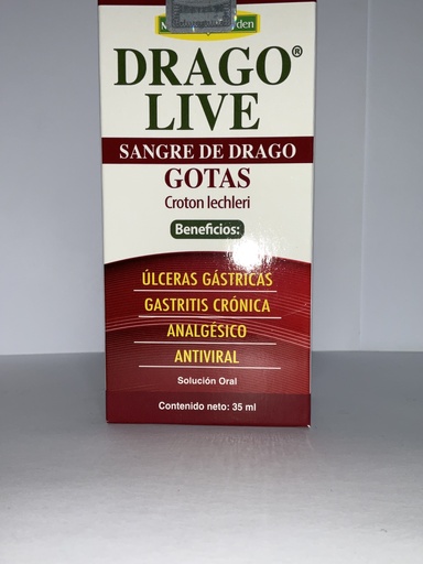 DRAGO LIVE GOTERO 35ML NATURES GARDEN