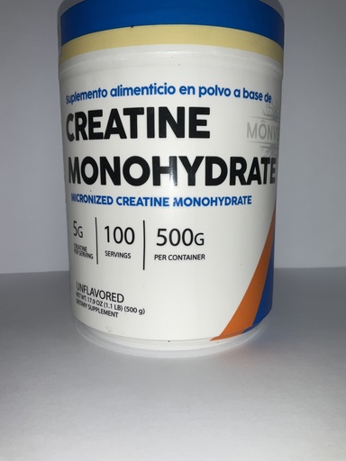 CREATINA MONOHIDRATADA 1.1 LB BLANCO MONVERD