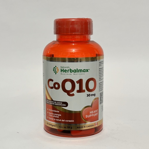 COQ10 60CAP HERBALMAX 