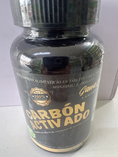 CARBON ACTIVADO 100CAP GANA LAB`S 