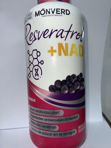 RESVERATROL MAS NAD 1 LITRO MONVERD