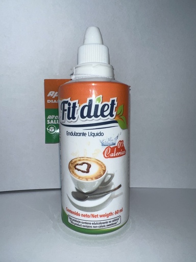 ENDULZANTE SIN CALORIAS EN GOTAS FIT DIET 60ML QUANTUM