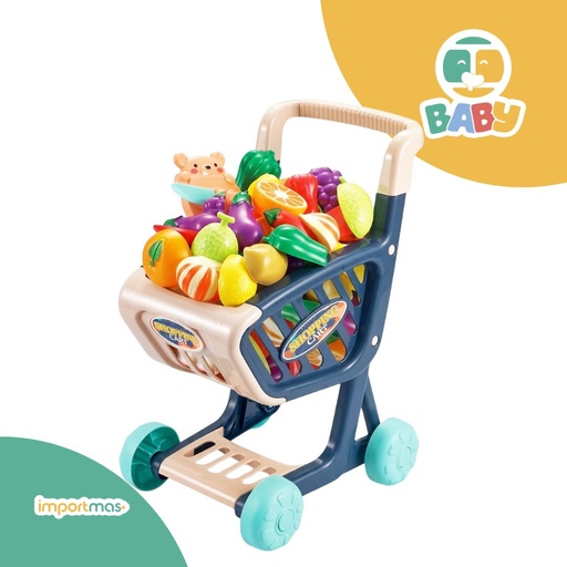 [K-215] COCHE DE SUPERMERCADO BABY