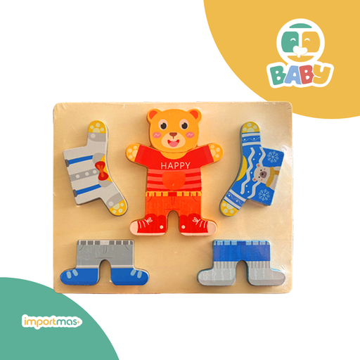 [20915-32] ANIMALES CAMBIO DE ROPA BABY