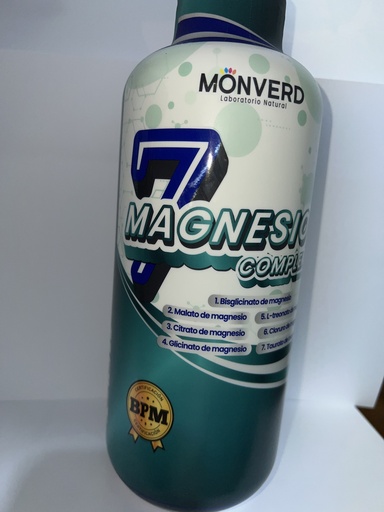 7 MAGNESIO COMPLEX JARABE 1 LITRO MONVERD