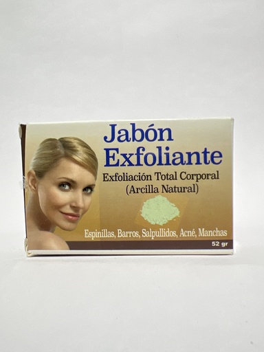 JABON EXFOLIANTE ARCILLA NATURAL HERBANASE
