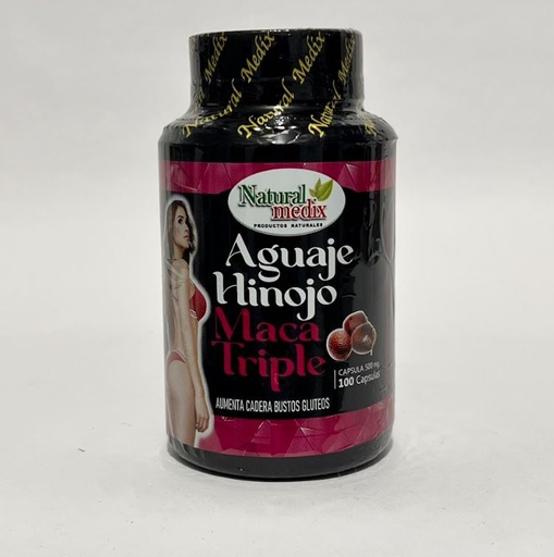 AGUAJE HINOJO MACA TRIPLE MEDICINA NATURAL