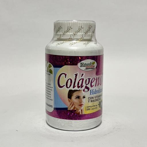 COLAGENO HIDROLIZADO CON VITAMINA C Y MAGNESIO MEDICINA NATURAL