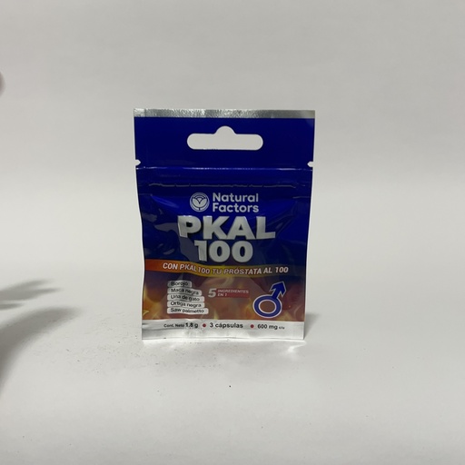 PKAL 100 SOBRES NATURAL FACTOR 