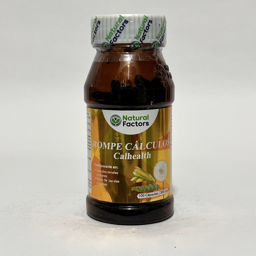 ROMPE CALCULOS CALHEALTH CAPSULAS NATURAL FACTORS
