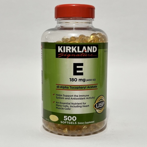 VITAMINA E 500 CAPSULAS KIRKLAND