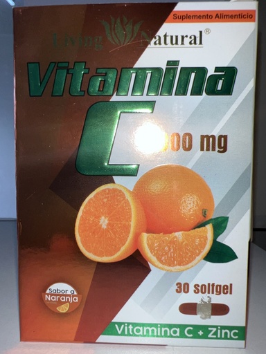 VITAMINA C 1000GR BLISTER X30 LIVING NATURAL